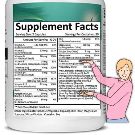 folexin supplement facts